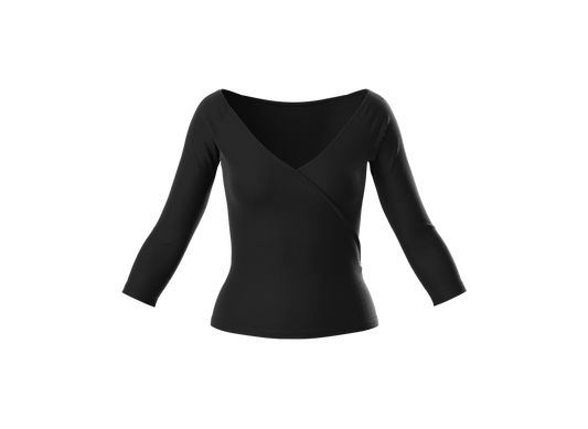 3/4 Sleeve Silhouette Top