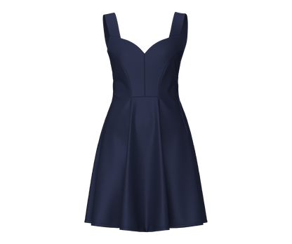 Fit and Flare Pedal Dress