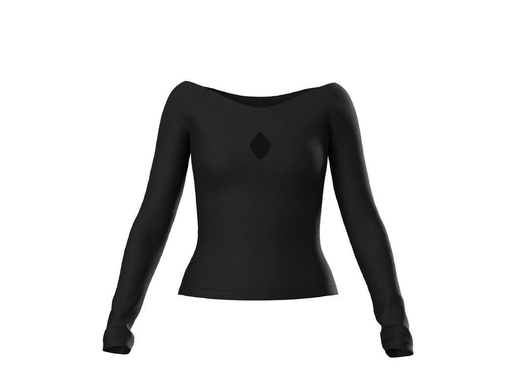 Obsidian Silhouette Long Sleeve