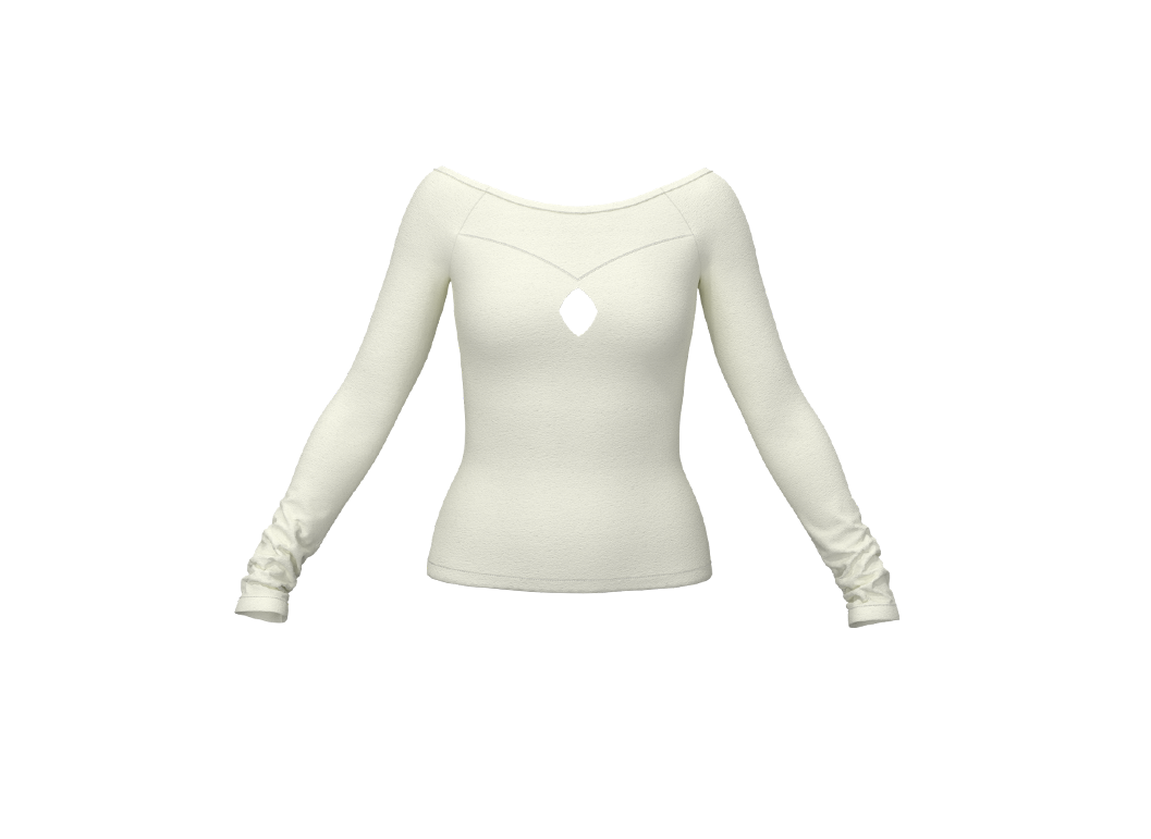 Sculpted Silhouette Long Sleeve